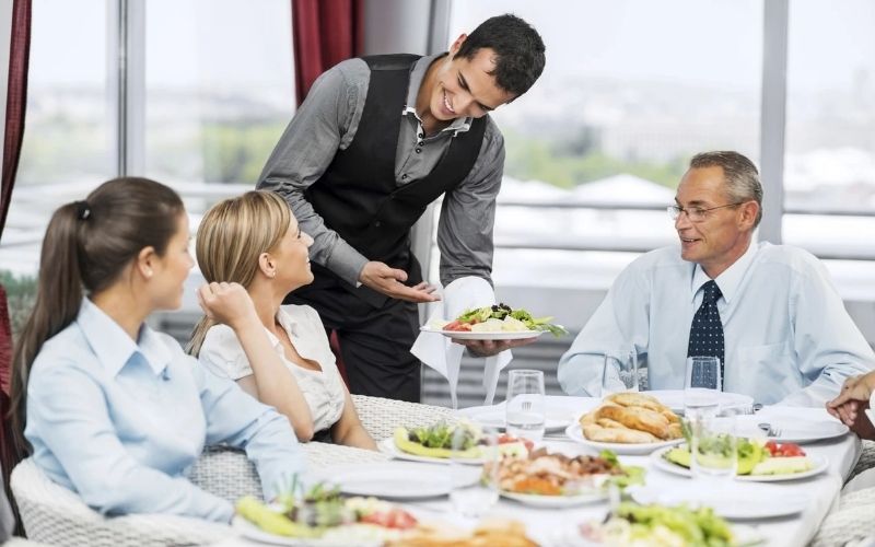 Phong cách này cực kỳ phù hợp với các chuỗi thức ăn nhanh