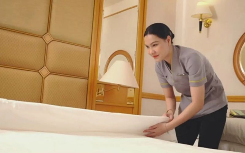 Cotton lạnh với tông màu nhã nhặn như be rất phù hợp cho bạn