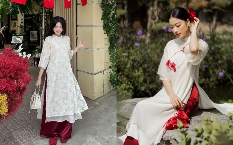 Hình ảnh bảng màu vải may đồ Tết đa dạng từ truyền thống đến hiện đại
