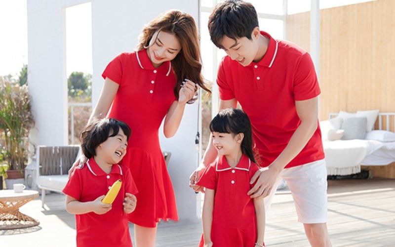 Ảnh chụp các mẫu trang phục Tết đa dạng phong cách