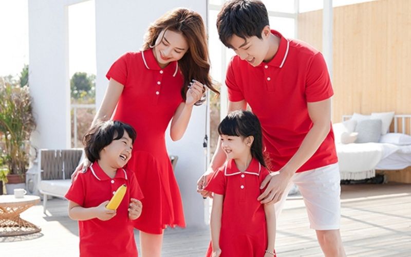 Ảnh chụp các tông màu đỏ đa dạng từ đỏ tươi đến đỏ đô sang trọng
