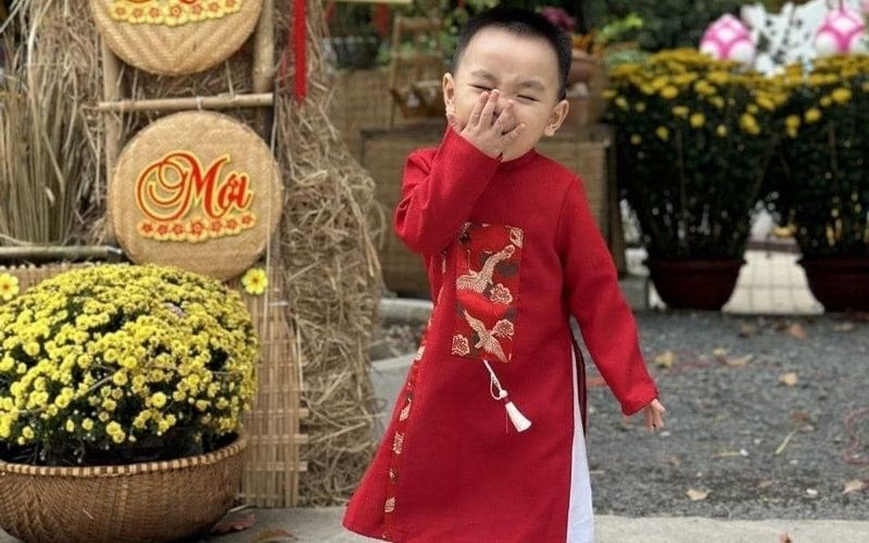 Minh họa chất liệu vải sợi tre và thun cá sấu an toàn cho bé