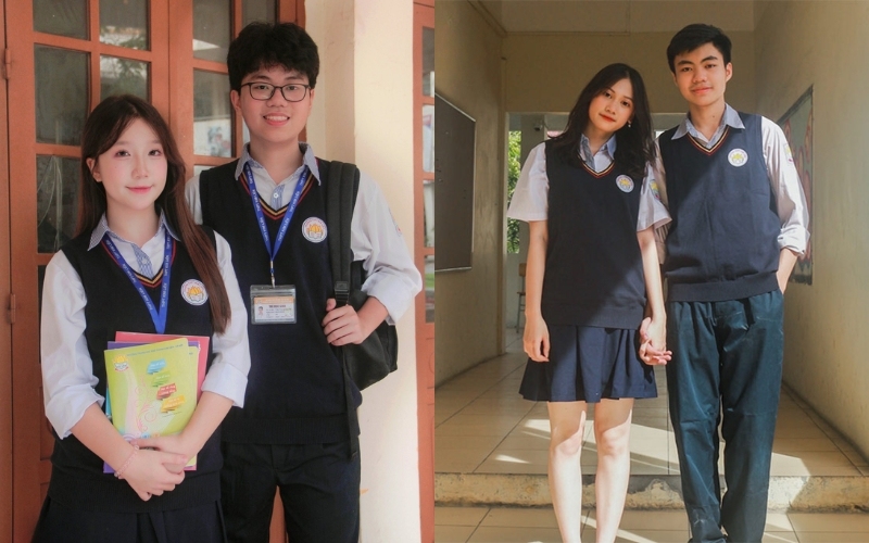 Mẫu đồng phục trường THPT Kim Liên