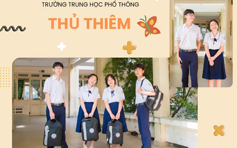 Mẫu đồng phục trường THPT Thủ Thiêm