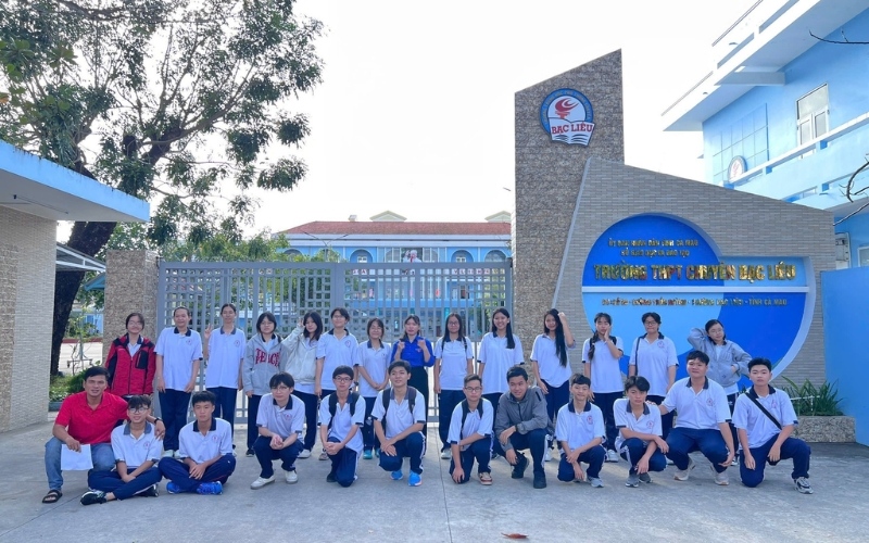 Đồng phục thể dục trường chuyên Bạc Liêu mang phong cách năng động