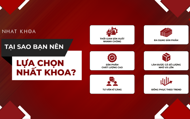 Nhất Khoa Uniform cung cấp giải pháp may đồng phục uy tín, chất lượng