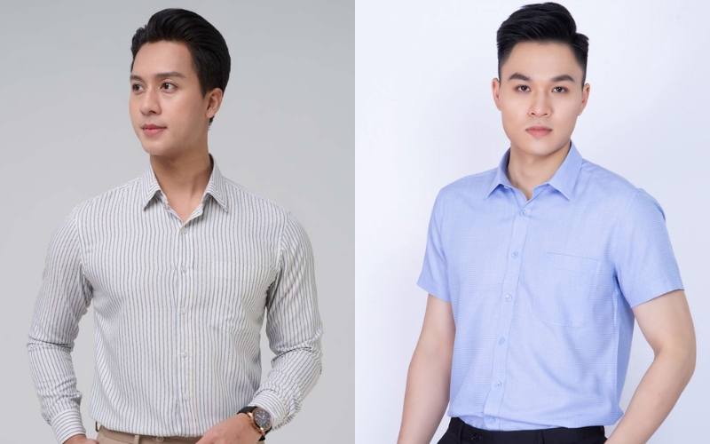 Áo làm từ vải sợi tre có độ đứng form tốt