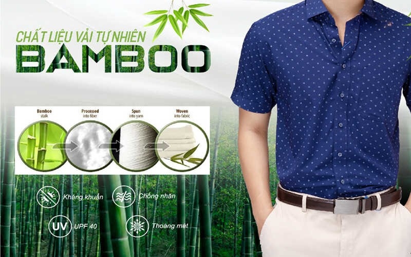 Những đặc tính tự nhiên vượt trội của vải sợi bamboo