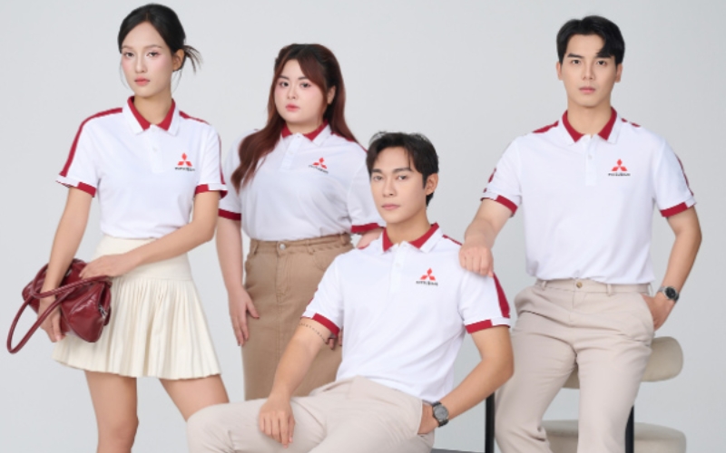Mẫu áo polo đồng phục công ty thanh lịch, chuyên nghiệp