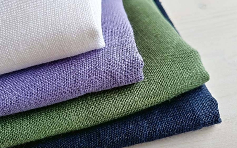 Vải linen Hàn Quốc có bảng màu hiện đại