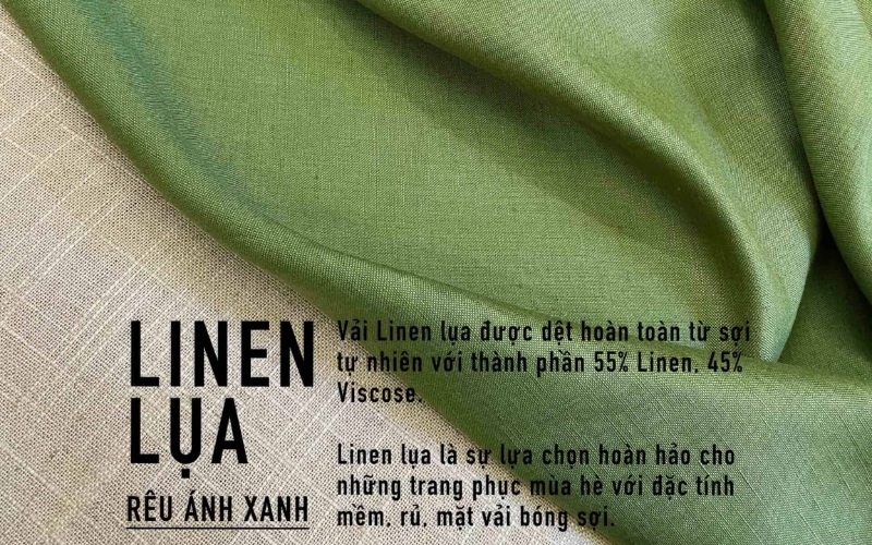 Vải linen lụa