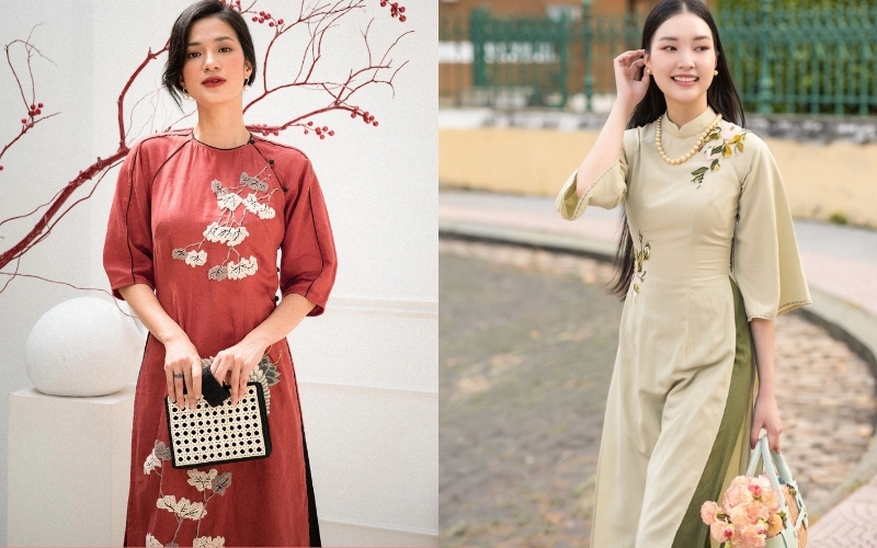 Áo từ vải linen thêu mang vẻ đẹp sang trọng và chuyên nghiệp