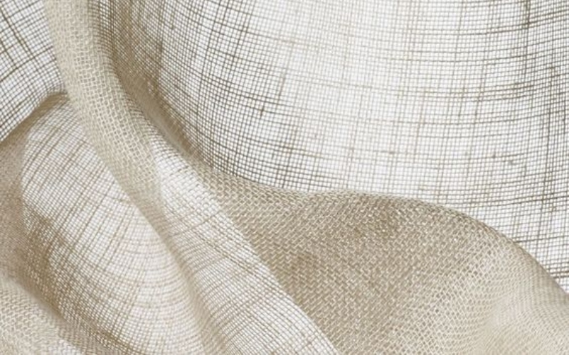 Vải linen có kết cấu rỗng li ti giúp lưu thông không khí cực tốt