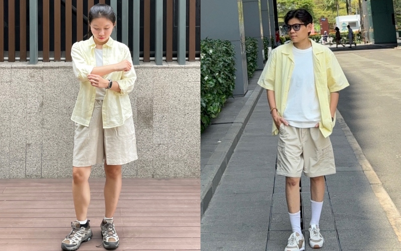 Áo vải linen tạo phong cách phóng khoáng