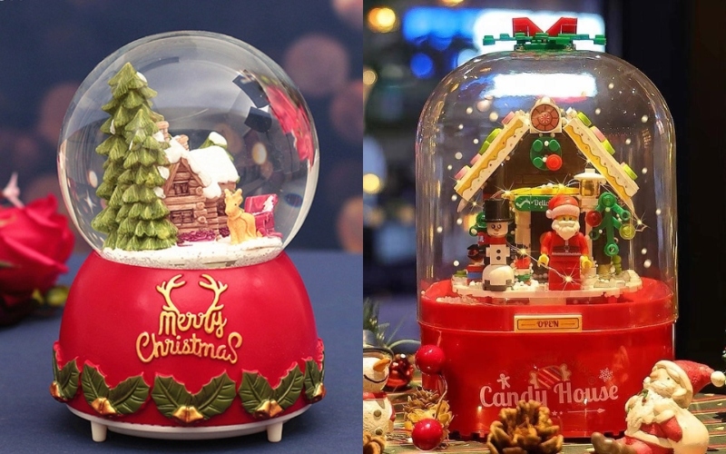 Quà tặng giáng sinh mang tính lưu niệm và có thể dùng để trang trí