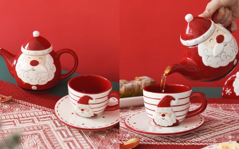Giáng sinh nên tặng quà gì cho người hướng nội? Câu trả lời là một bộ ấm trà đẹp tinh xảo