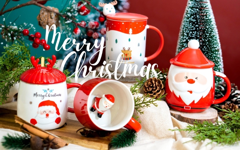 Tặng quà gì Giáng sinh mang tính thiết thực? Câu trả lời là ly sứ